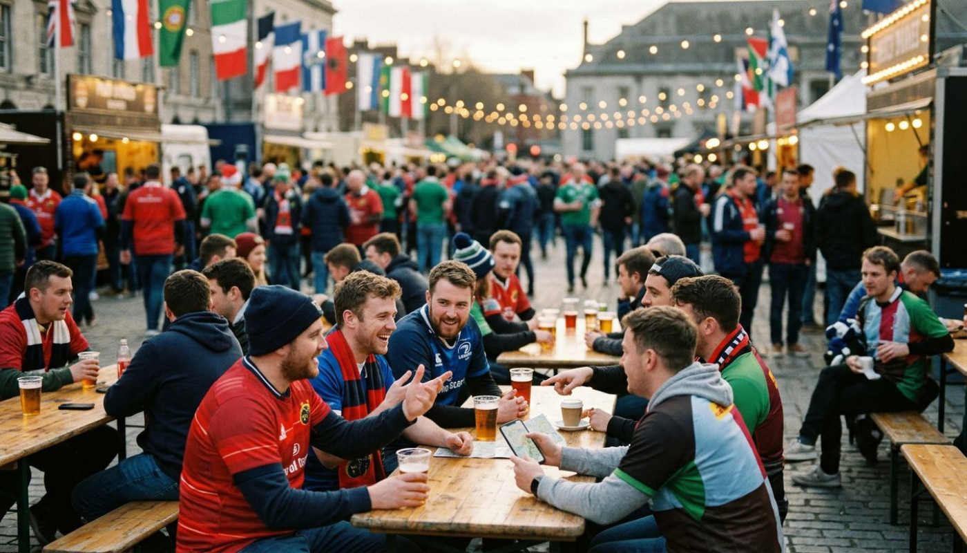 Ce que révèlent les choix de destinations des supporters de rugby en déplacement