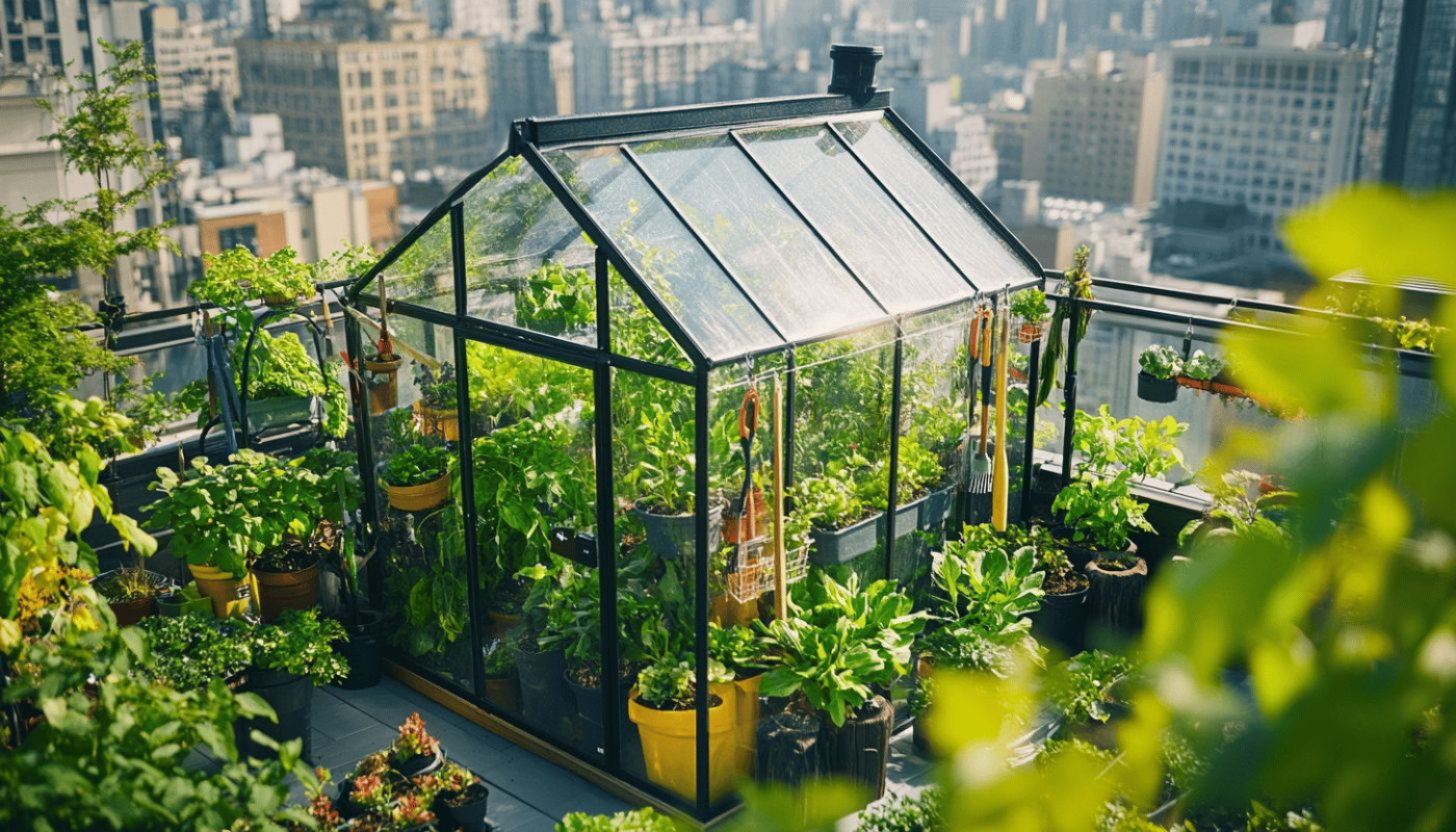 Optimisation de l'espace dans les jardins urbains